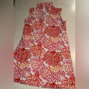 Sunny Oceans Coral Reef Dress Plus Size 1XL